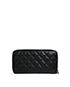Chanel Zip Around Cambon Wallet, back view